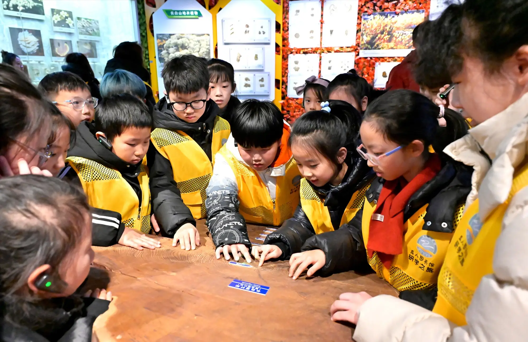 冰雪奇遇+地質探秘 延邊圖書館研學走進長白山
